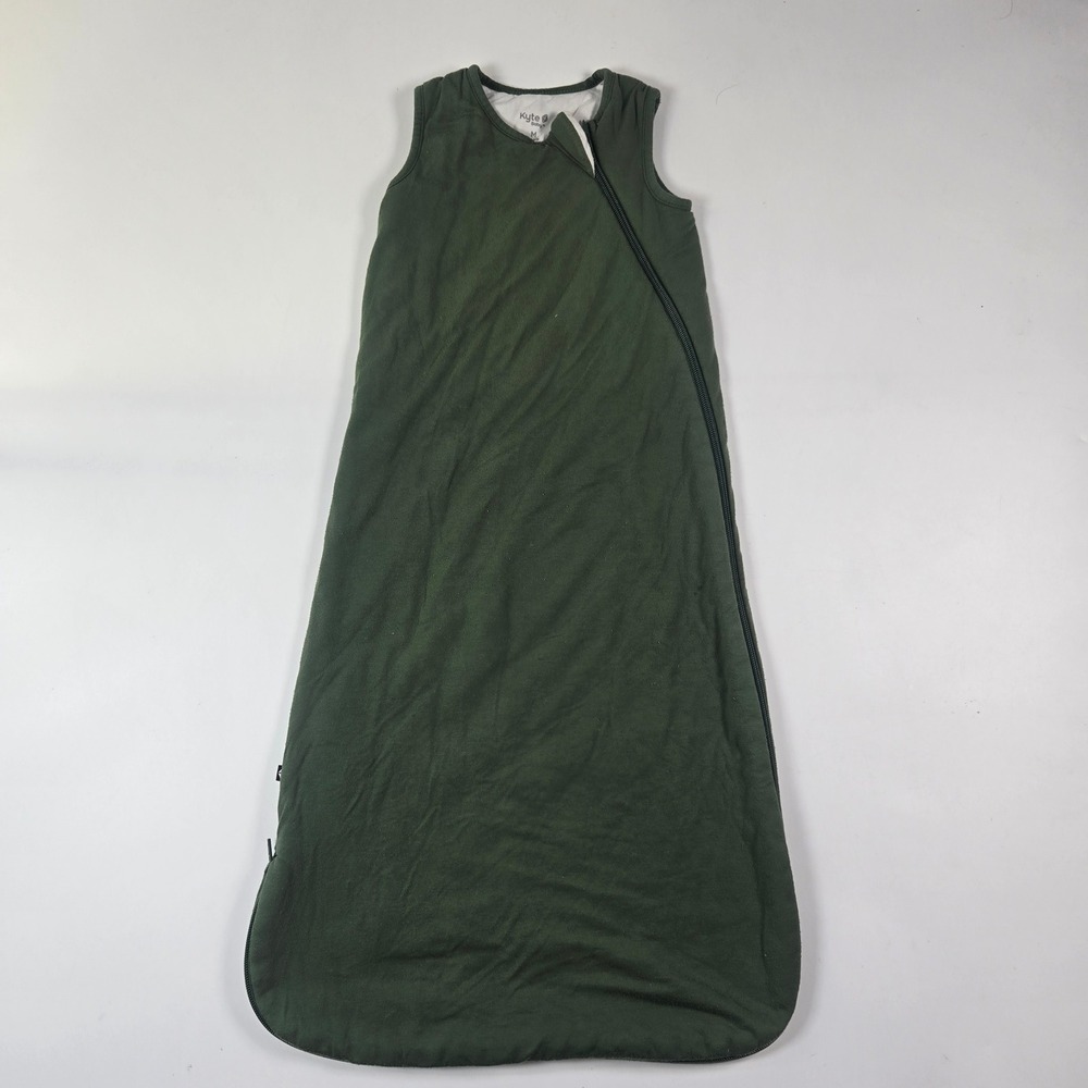Kyte Baby Sleep Bag M Forest Green 1.0 TOG Bamboo Rayon Wearable Blanket Sack